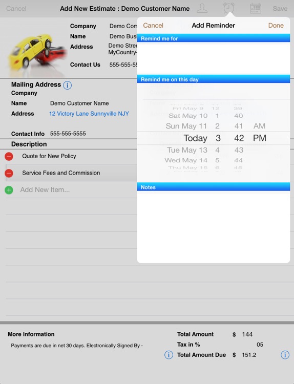 Insurance Agent ON The GO - Clients, Contacts & Policy Tracker Database App For Mobile Agency screenshot-4