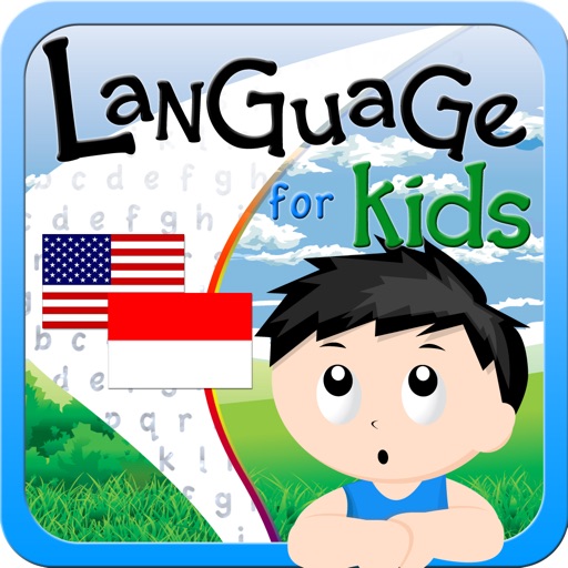 Indonesian-English Language for Kids Icon