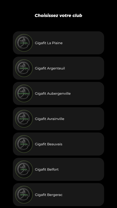 GigaFit Screenshot