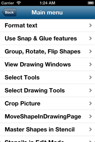 Shortcuts for Visio screenshot 3