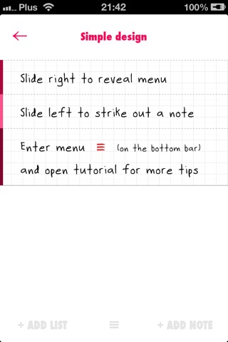 Handwriting List screenshot 3