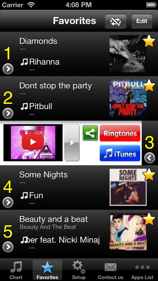 How to cancel & delete Latin Hits! (Free) - Get The Newest Latin American music charts! from iphone & ipad 3