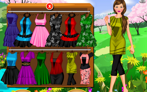 Spring Fashion Dressup screenshot 2