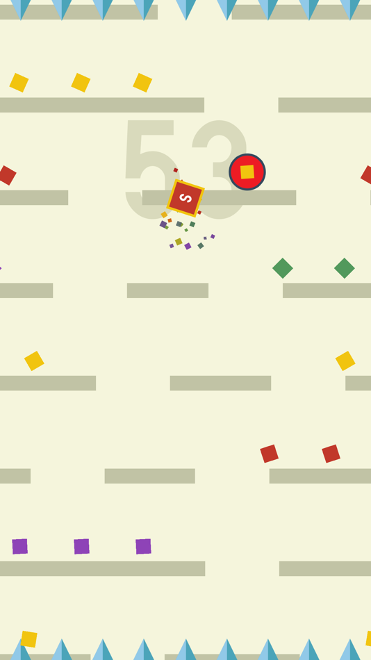 #1. Fall.Down (iOS) 由: Mohammad Jabbari