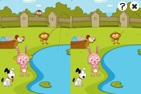 Active Easter! Learning games and puzzles for children age 2-5: Learn with bunny, eggs and rabbit screenshot 3