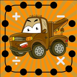 Math Dots(Trucks): Kids Connect To The Dot Truck Puzzle-s
