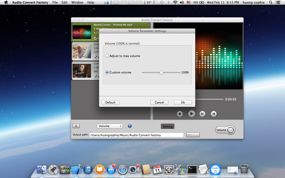 #4. Audio Convert Factory (macOS) By: 华芳 刘
