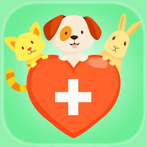 Cute Pet Vet Hospital Line Up - FREE - An Animal Doctor Match Pattern Game icon