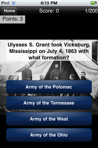 Civil War: History Challenge screenshot 3