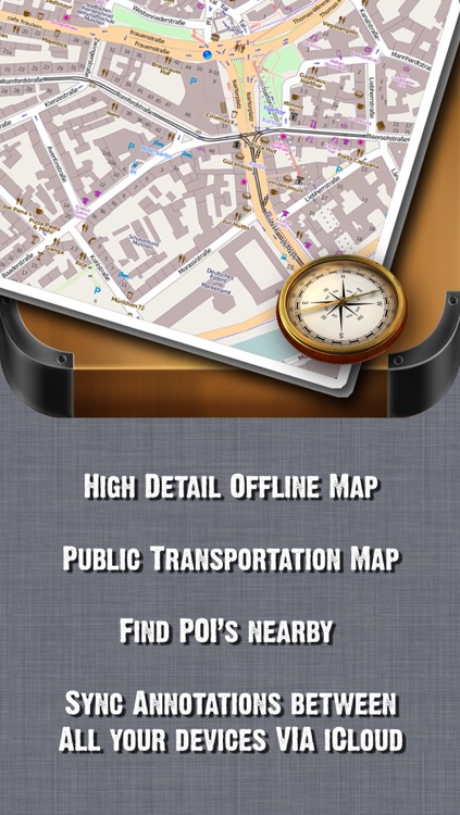 San Francisco Offline Map + Public Transportation map