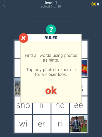 20 Clues iPad screenshot 5 - Games app