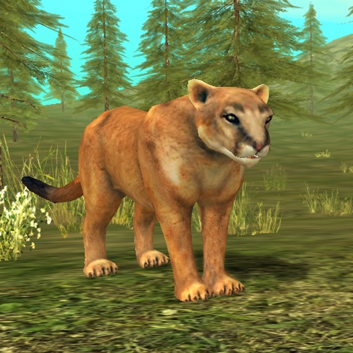 Wild Cougar Sim 3D - Real Wildlife Simulator iOS App