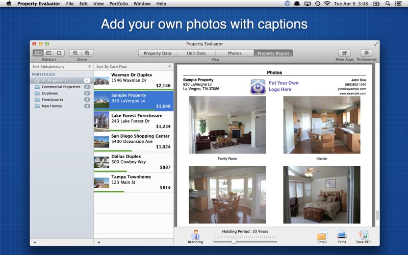 property evaluator - real estate investment calculator iphone screenshot 3