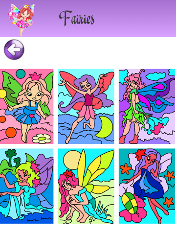 Screenshot #6 pour Princesse Coloriages pour les Filles - Belle Jeux pour Enfants et la Peinture de Dessins pour petite Amies