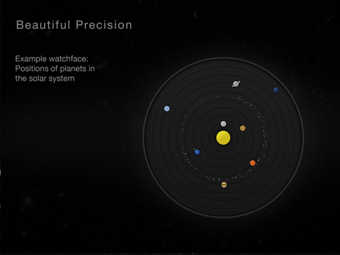 Screenshot #2 for Circles - Smartwatch Face and Alarm Clock