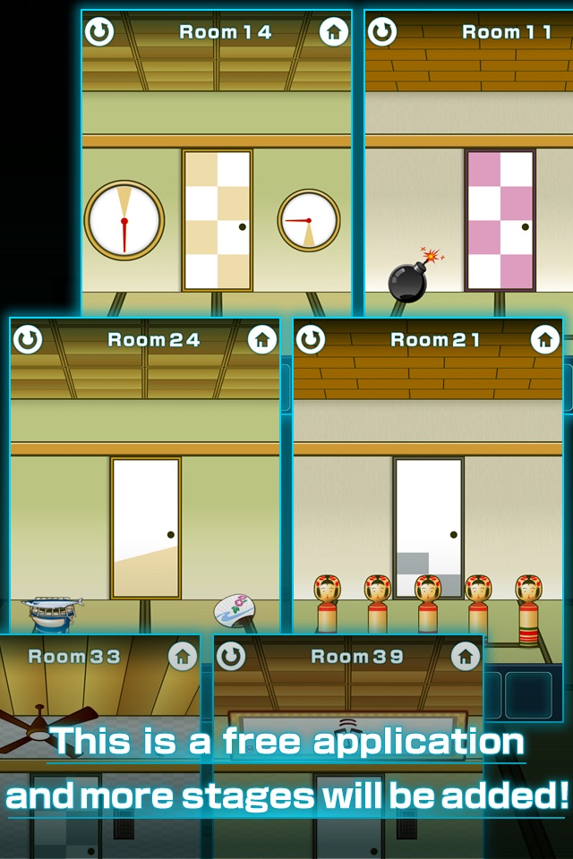 100 Fusumas “room escape game” screenshot 3