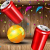 Carnival Can Knockdown 3D - Ball Toss Smash Game