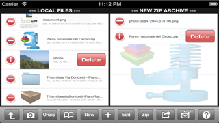 unzip + zip & send Screenshot 2