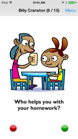 Game screenshot WH Questions at School Fun Deck apk
