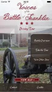 Voices of the Battle of Franklin:  A Driving Tour from Carter House to Carnton Plantation screenshot #1 for iPhone