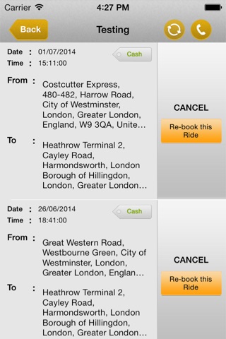 AK Cars London Minicabs screenshot 4