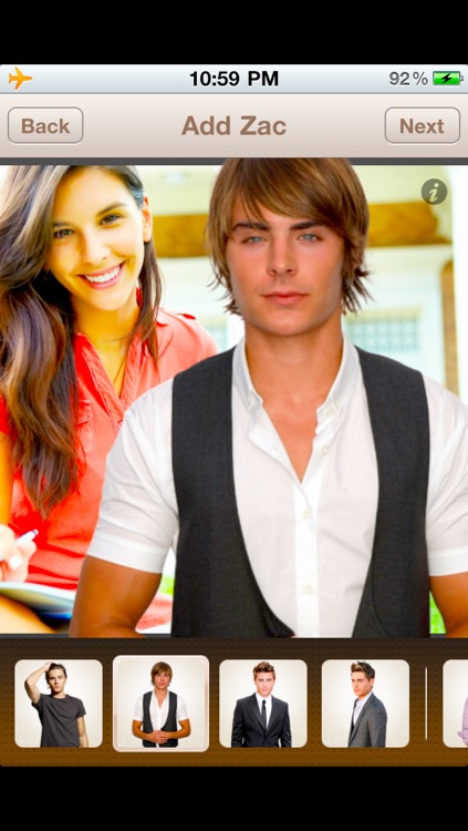 Me for Zac Efron