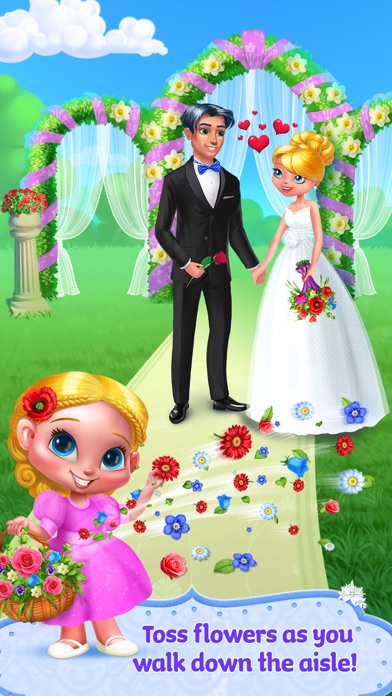 Flower Girl: Big Wedding Day iPhone screenshot 5 - Games app
