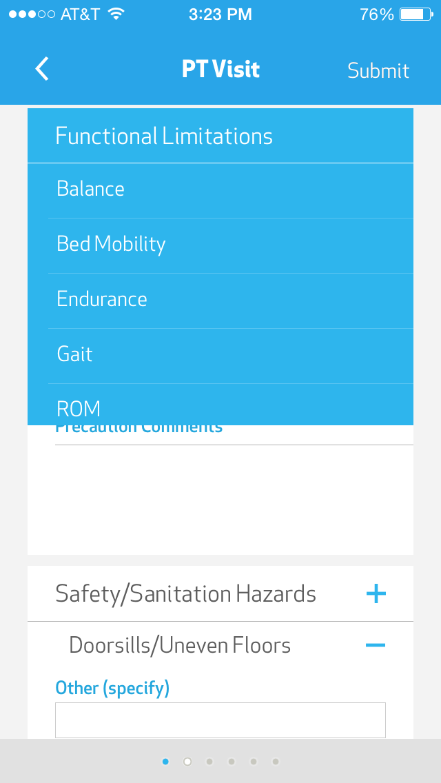 Pariox iPhone screenshot 5 - Medical app