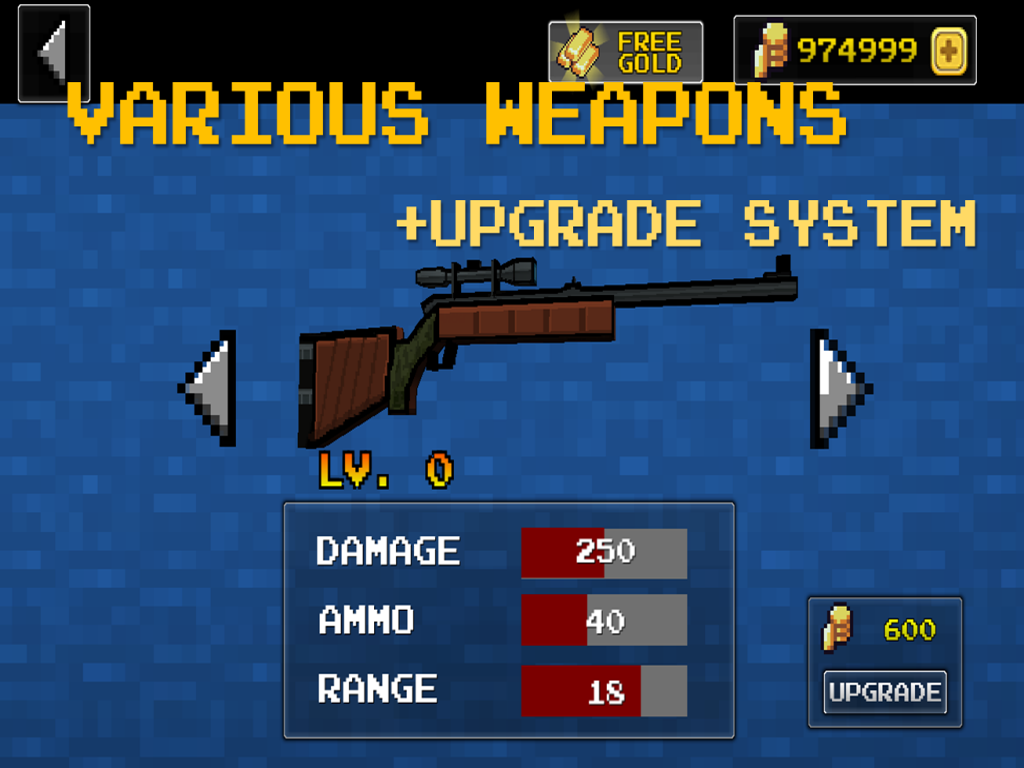 PixelSniper - Zombie Hunter Sniper Mini Survival Game