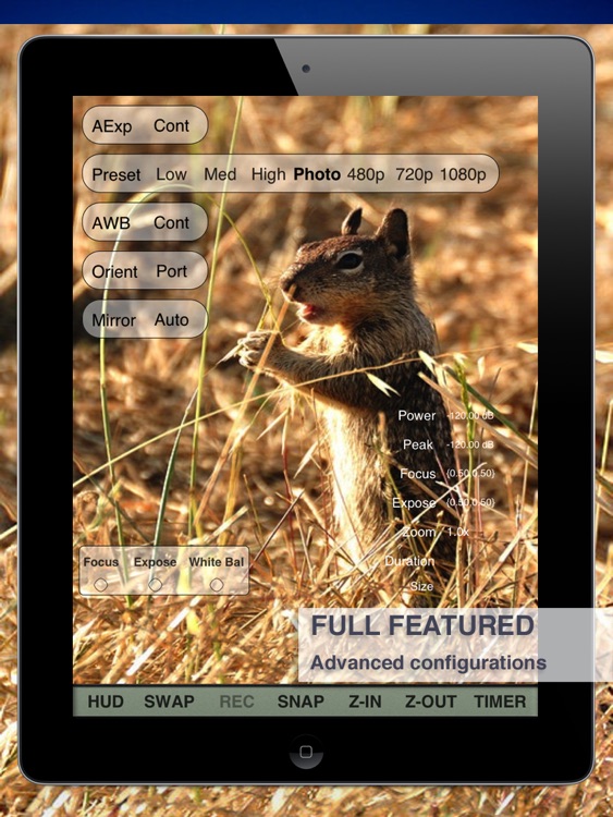 Professional Camera Lite for iPad