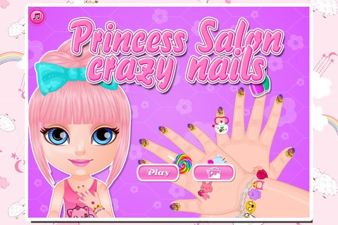 Princess Salon-crazy nails !! screenshot 4