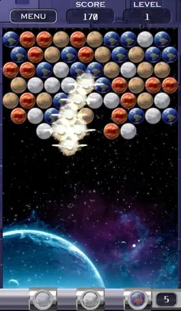 Game screenshot Bubble Shooter Space Edition apk