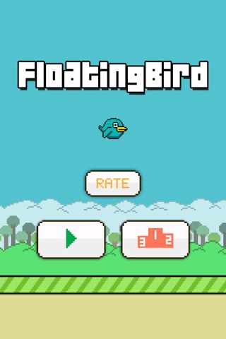Floating Bird - The flappy flier screenshot 4