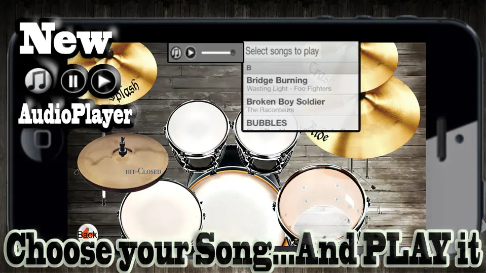 Скриншот IDrummer-Pro на iPhone 1