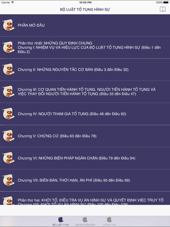 Screenshot #4 pour Bộ Luật Tố Tụng Hình Sự 2015