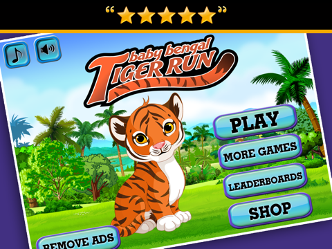 Screenshot #4 pour Baby Bengal Tiger Run : A Happy Day in the Life of Fluff the Tiny Tiger