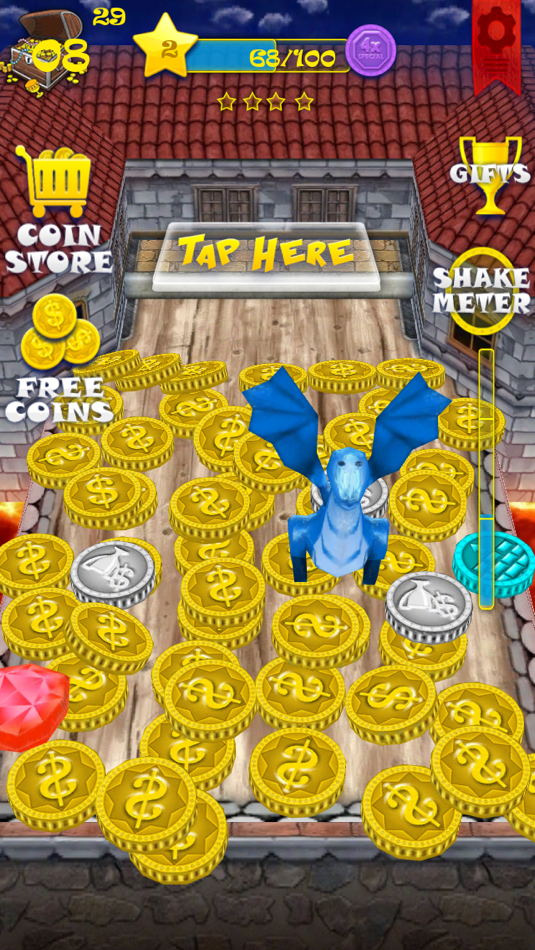 Castle Coin Dozer Story - Diamond, Dragon, and Jewel Prizes Mania (HD) - 1.14.2 - (iOS)