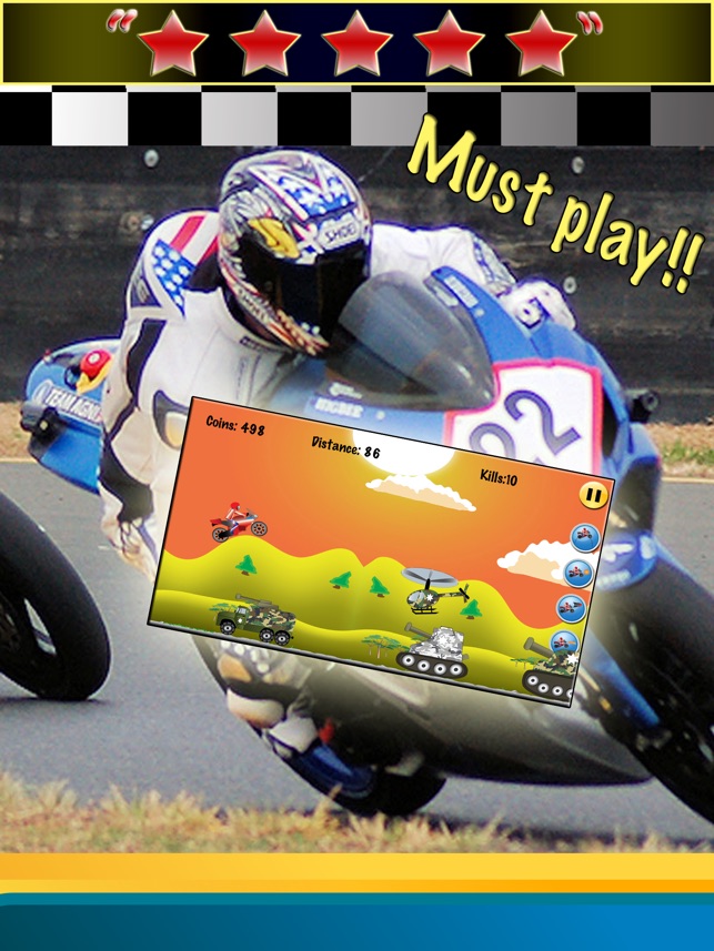 摩托飛車遊戲！ Motorcycle Race Game HD Free(圖2)-速報App