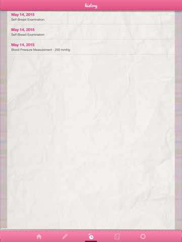 Screenshot #5 pour Women's Health Screening