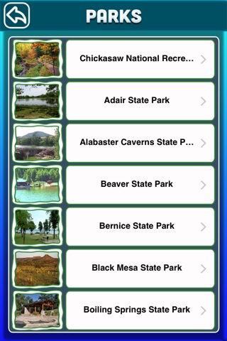 Oklahoma National & State Parks screenshot 3