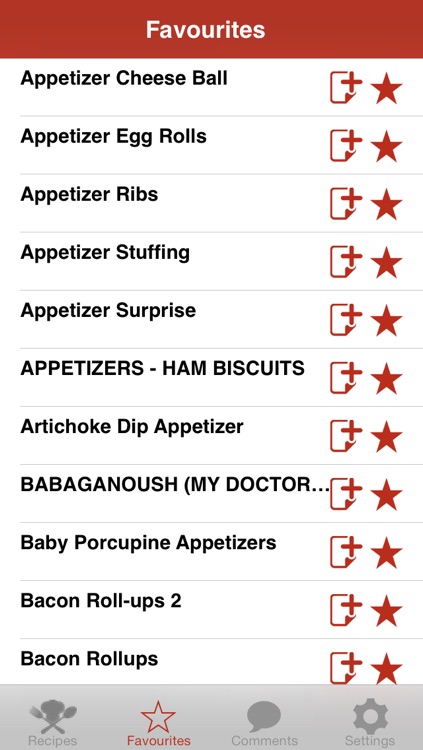Recipes for Appetizers screenshot-3