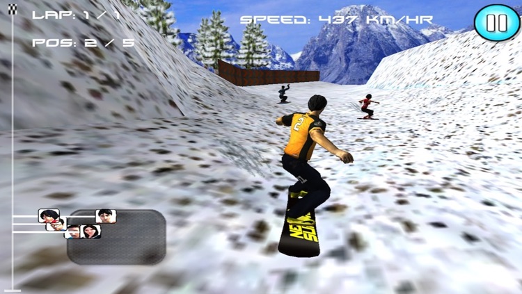 Snowboard Racing ( 3D Racing Games ) screenshot-3