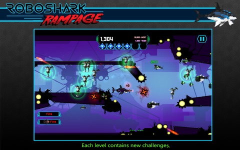 RoboShark Rampage screenshot 2