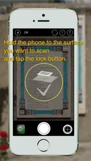photo copy level - digitizer with image stabilization and a magnifying glass iphone screenshot 2