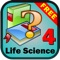 This reading comprehension app has stories about life science