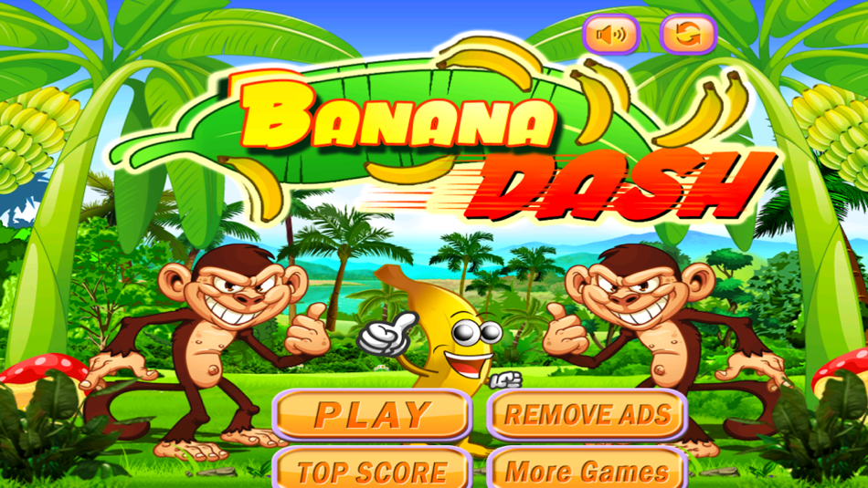 Banana Dash : Banana's Super Sonic Baby Monkey & Chimp Jump - 2.4 - (iOS)