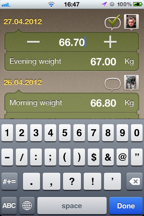 WeightMeter - Track your weight daily screenshot-3