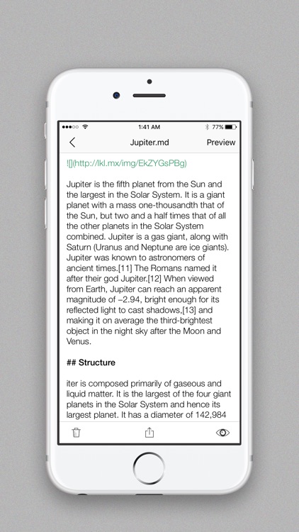 Markdown - Powerful markdown editor for Medium screenshot-0