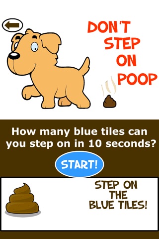 Don't Step The Poop, Step on the Blue Tile screenshot 2