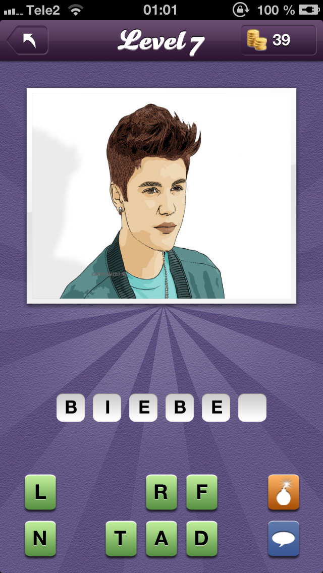 Screenshot #1 pour Guess The Celeb - new and fun celebrity quiz game!